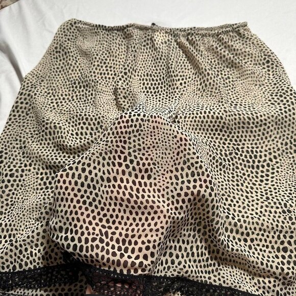 sheer animal print mini skirt - Picture 5 of 5